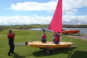 First instructions start on land