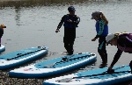 Stan Up Paddle Boarding Session just starting Stan Up Paddle Boarding Session just starting